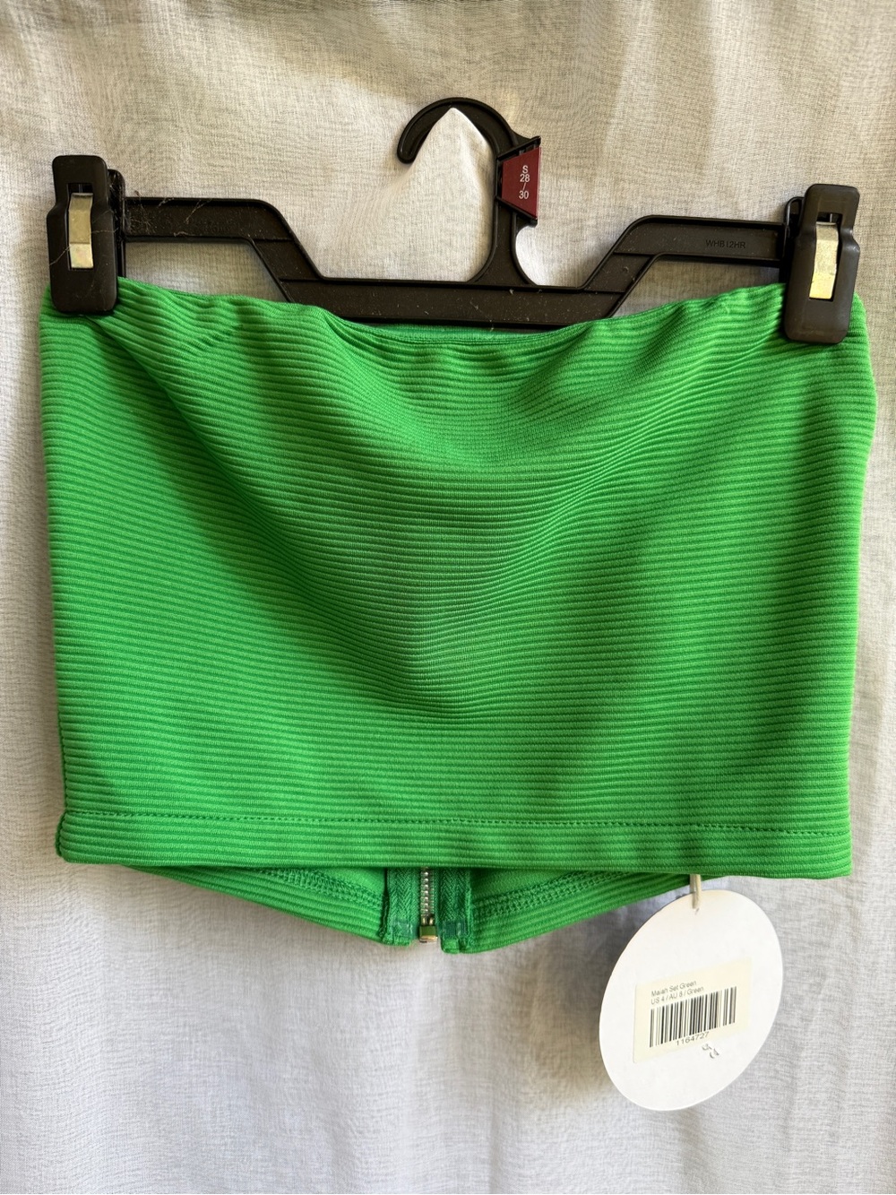 Princess Polly Green Tube Top | Size XS | BNWT 💚